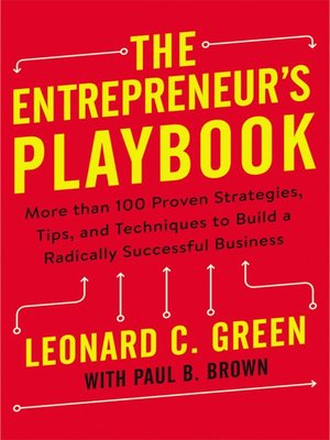 cover image of The Entrepreneur's Playbook